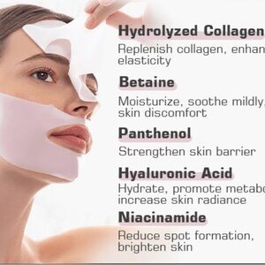 NWT  "Micromolecular Collagen Hydrogel Real Deep Mask" by TEAWOO -Labo de Beaute